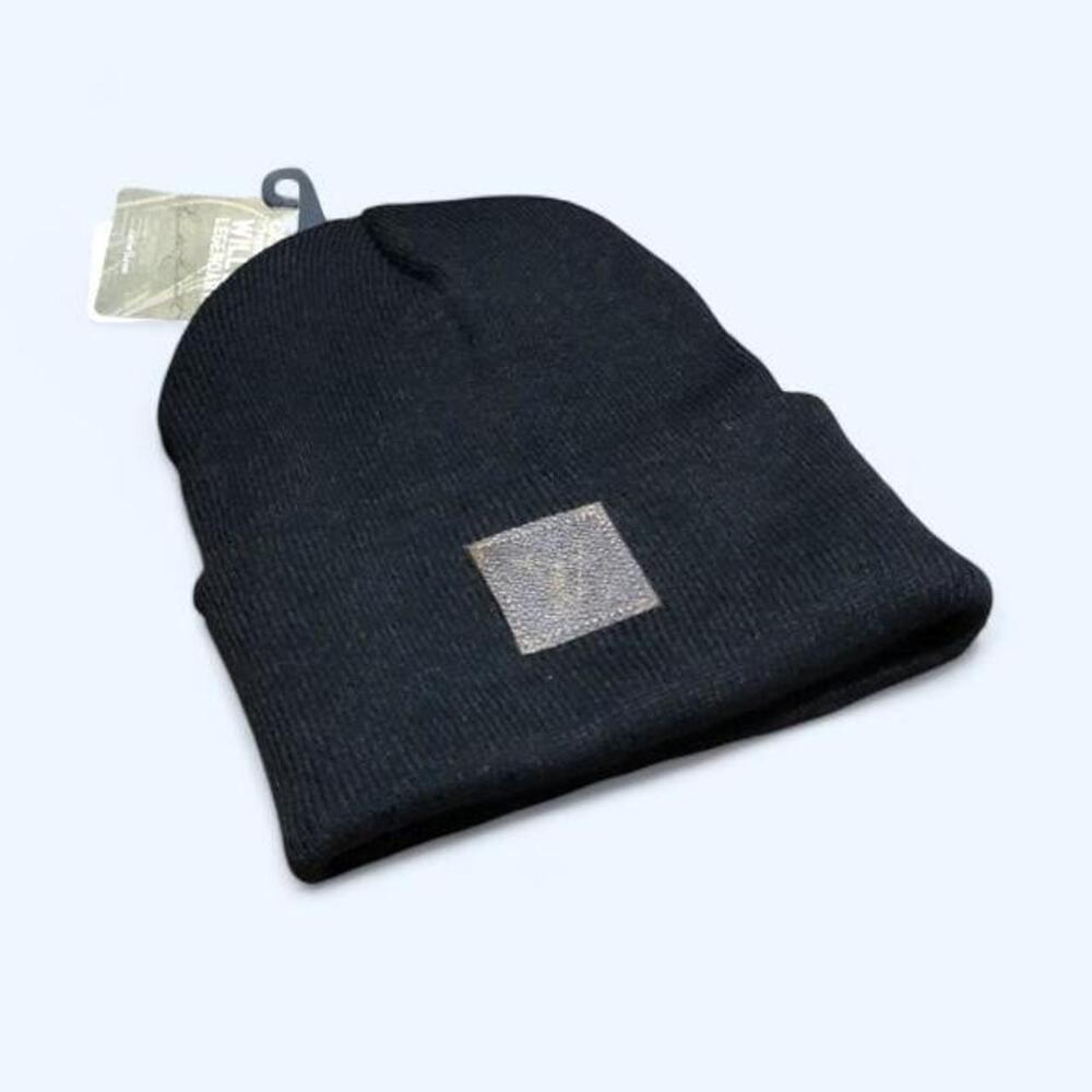 Custom Carhartt x Louis Vuitton Leather Patch Beanie